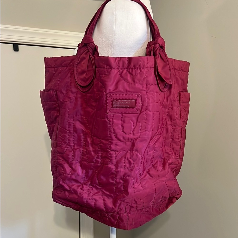 Marc by Marc Jacobs Fuchsia Large‎ Quilted Tote